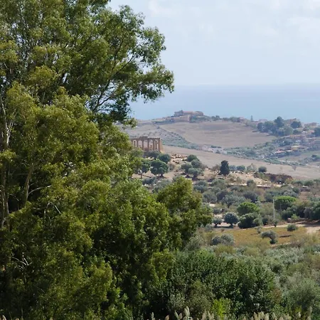 Panoramica Dei Templi Couette-café Agrigente